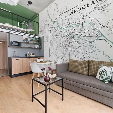 Mezzanine Studio Zarembowicza Airport By Renters Wroclaw